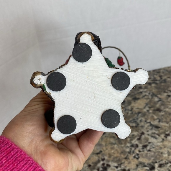 Western Santa Claus Cowboy Bobblehead Peppers/Rope/Boots Sheriff StarWestern - Picture 10 of 10